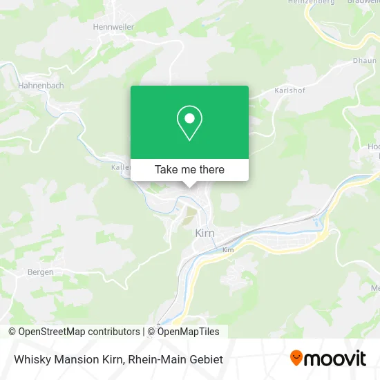 Карта Whisky Mansion Kirn