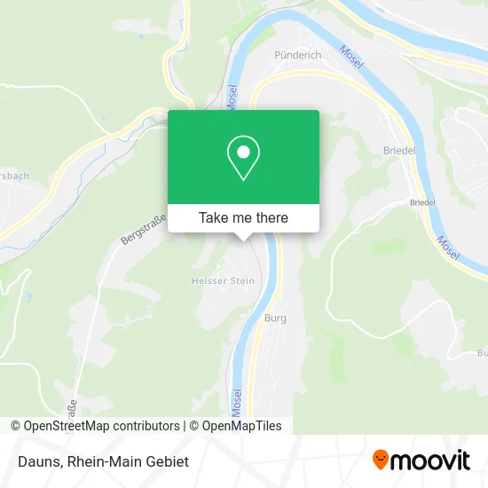 Карта Dauns