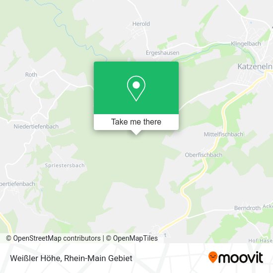 Карта Weißler Höhe
