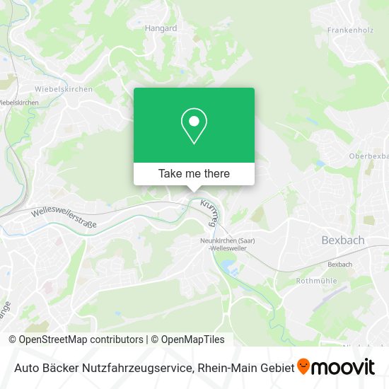 Карта Auto Bäcker Nutzfahrzeugservice