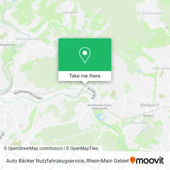 Карта Auto Bäcker Nutzfahrzeugservice