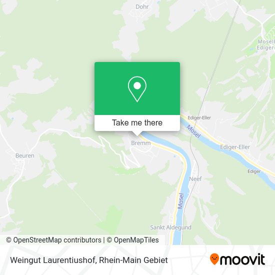 Карта Weingut Laurentiushof