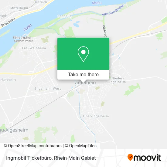 Карта Ingmobil Ticketbüro
