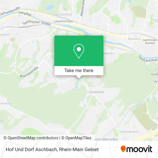 Карта Hof Und Dorf Aschbach