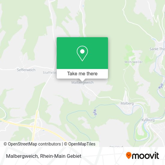 Карта Malbergweich