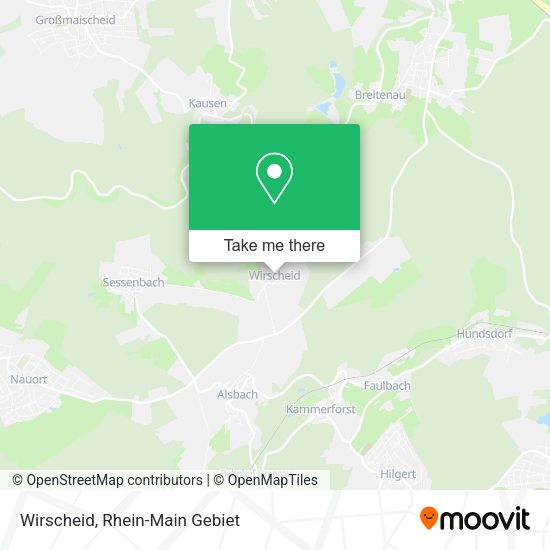 Карта Wirscheid