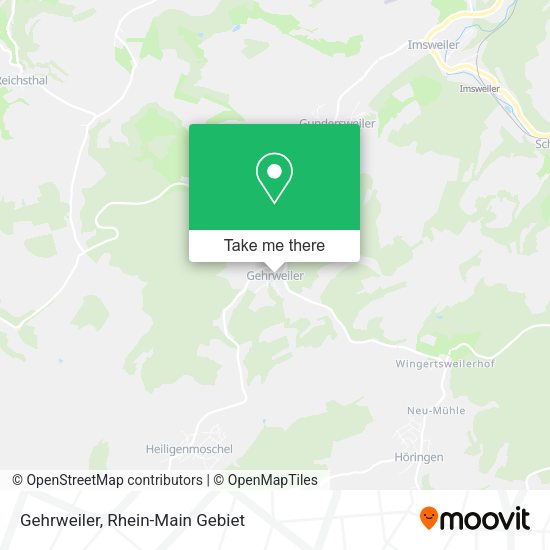 Карта Gehrweiler
