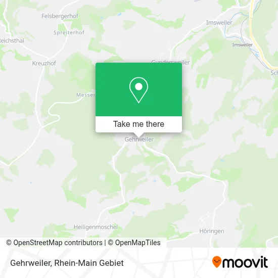 Gehrweiler map