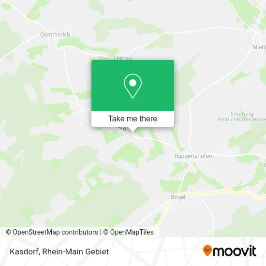 Карта Kasdorf