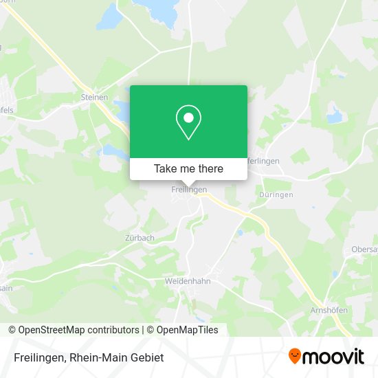 Freilingen map