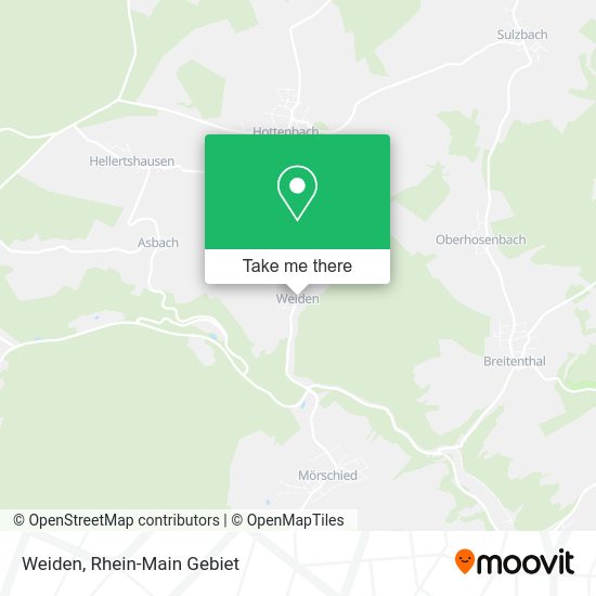 Карта Weiden