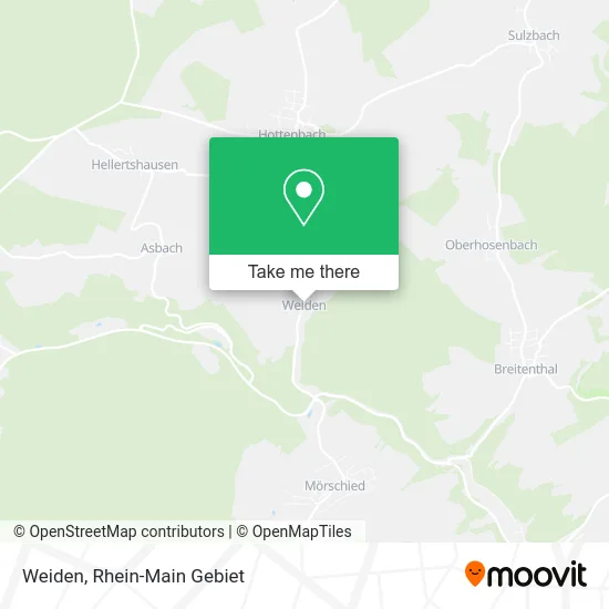 Карта Weiden