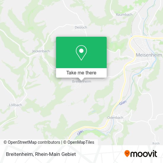 Карта Breitenheim
