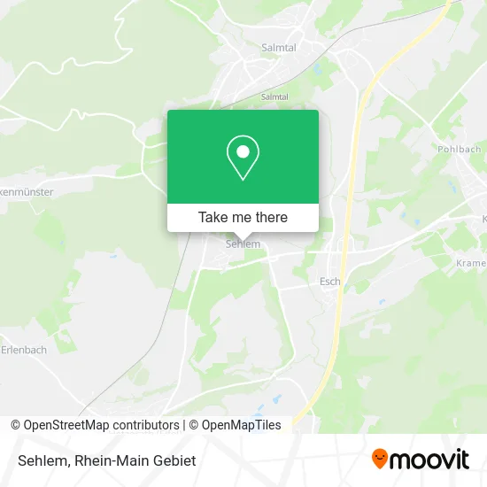 Карта Sehlem