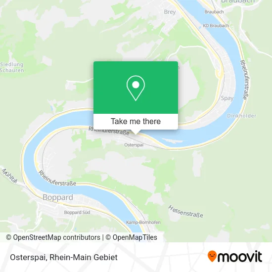 Osterspai map