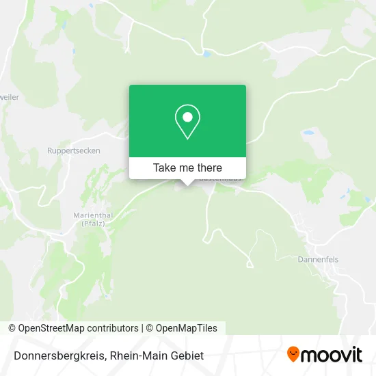 Карта Donnersbergkreis