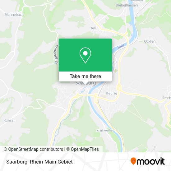 Карта Saarburg