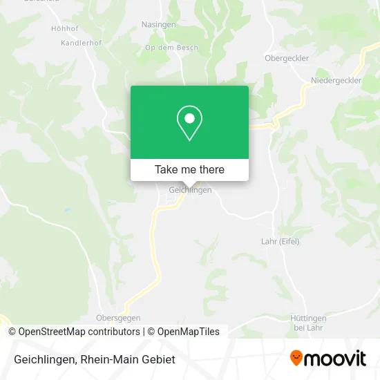 Карта Geichlingen