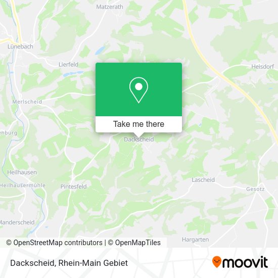 Карта Dackscheid