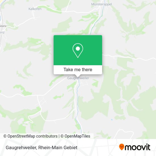 Карта Gaugrehweiler