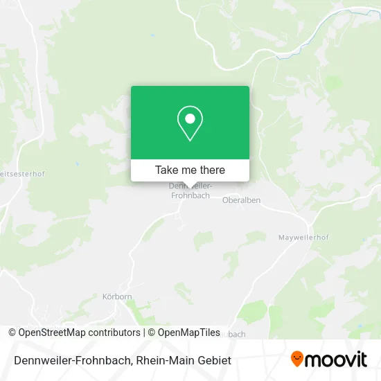 Карта Dennweiler-Frohnbach
