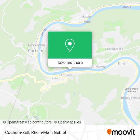 Карта Cochem-Zell