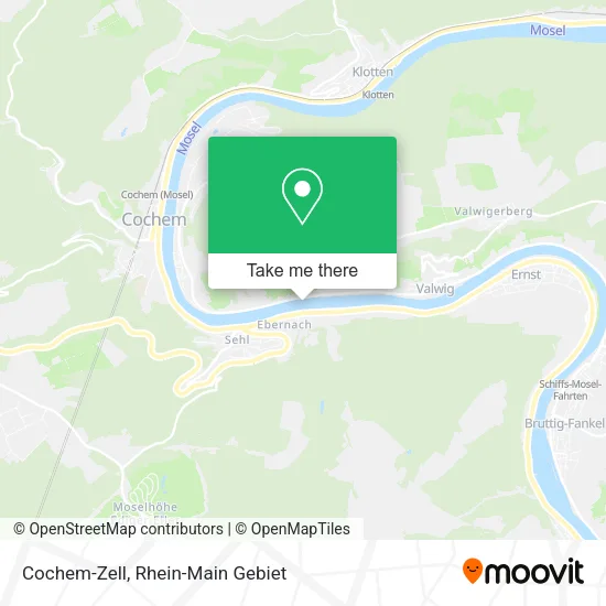 Карта Cochem-Zell