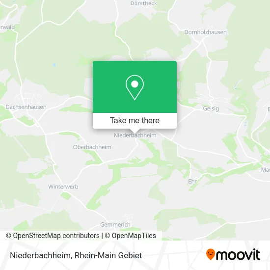Карта Niederbachheim