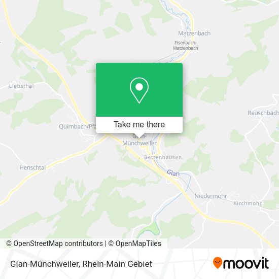 Карта Glan-Münchweiler