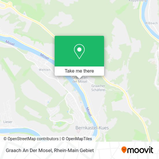 Карта Graach An Der Mosel