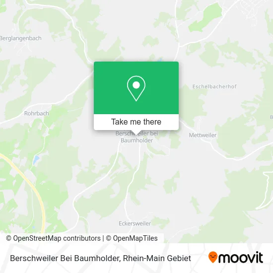 Карта Berschweiler Bei Baumholder