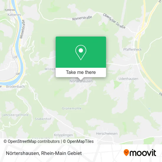 Карта Nörtershausen