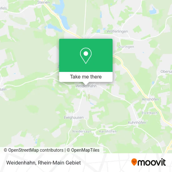 Weidenhahn map