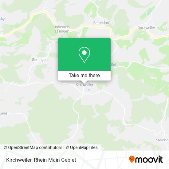 Карта Kirchweiler