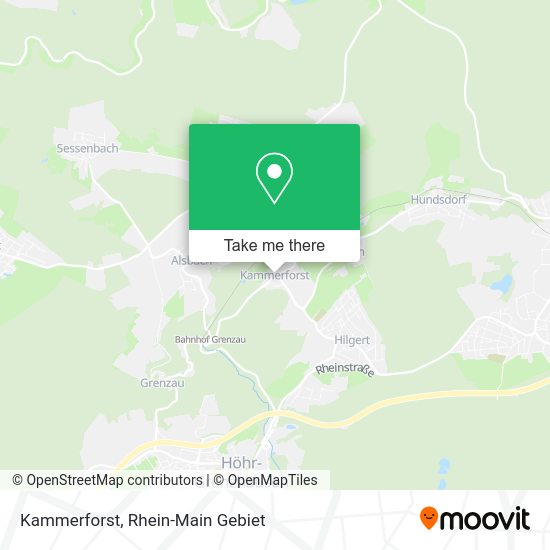 Карта Kammerforst