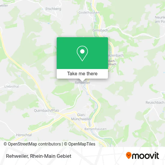 Rehweiler map