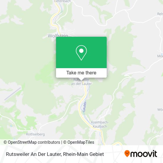 Карта Rutsweiler An Der Lauter