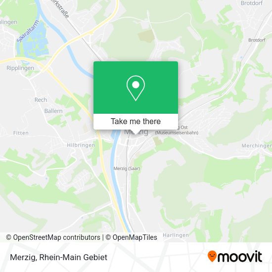 Карта Merzig