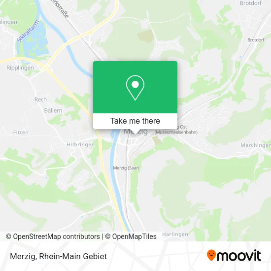 Карта Merzig