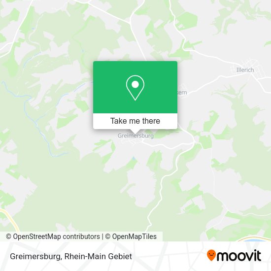 Карта Greimersburg