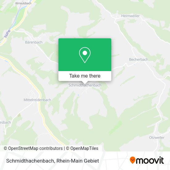 Карта Schmidthachenbach