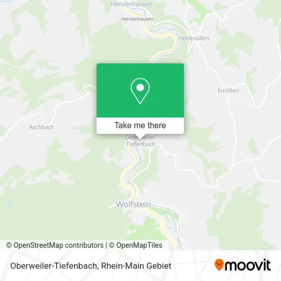 Карта Oberweiler-Tiefenbach