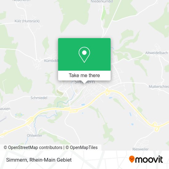 Simmern map