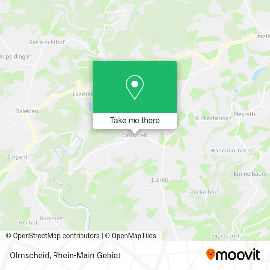 Карта Olmscheid