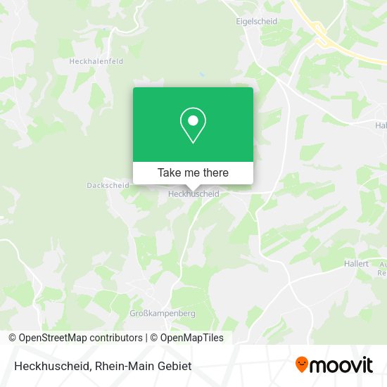 Карта Heckhuscheid