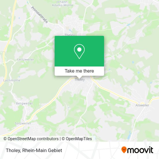 Карта Tholey