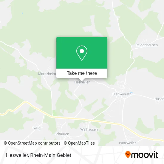 Hesweiler map