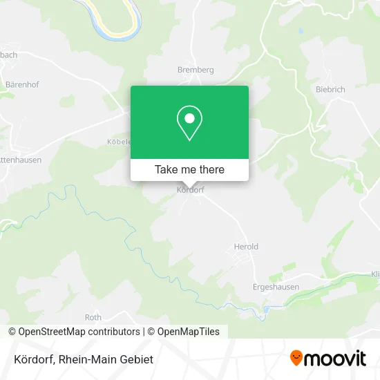 Карта Kördorf