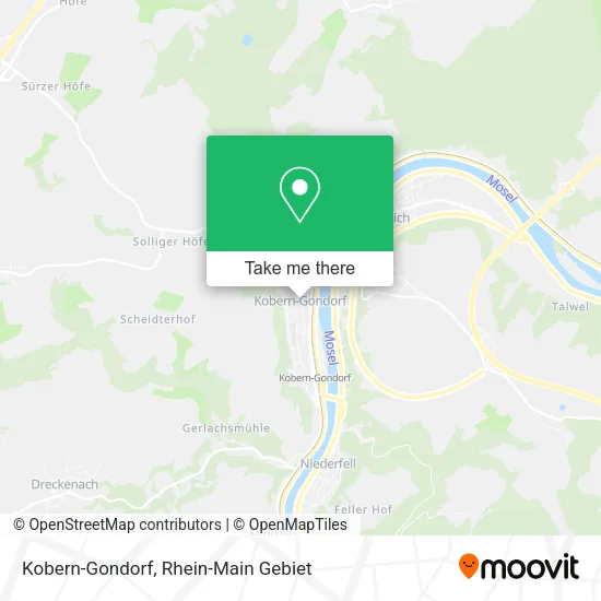 Карта Kobern-Gondorf