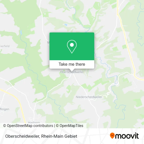 Карта Oberscheidweiler